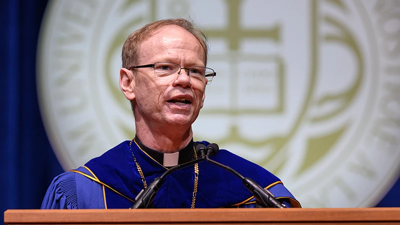 Celebrating the Inauguration of Rev. Robert A. Dowd, C.S.C ...